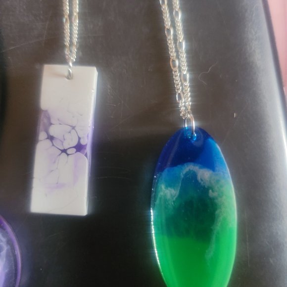 Resin Epoxy Jewelry - Picture 4 of 5